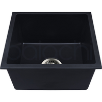Baiachi Single Bowl Granite Kitchen Sink Black