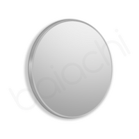 Baiachi Round 600mm Frame Mirror Brushed Silver