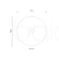 POLISH EDGE CIRCLE MIRROR