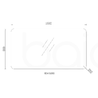 POLISH RADIUS EDGE MIRROR