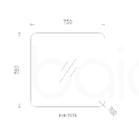 POLISH RADIUS EDGE MIRROR