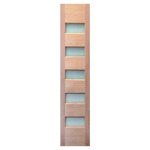 410X2040X40mm Entrance Solid Timber Veneer External Front Entry Door Glass 035