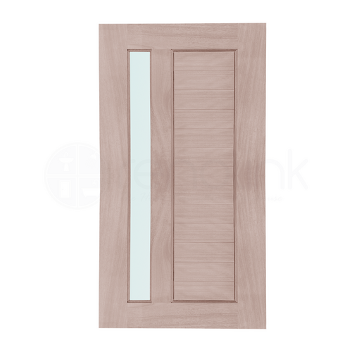 1 Lite Vertical Hampton External Door