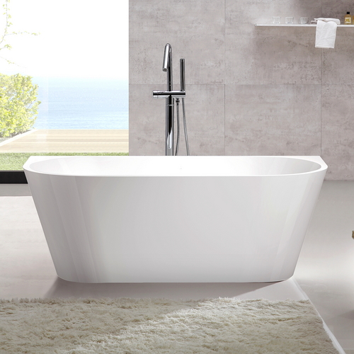 Alice 1700 freestanding bath back to wall