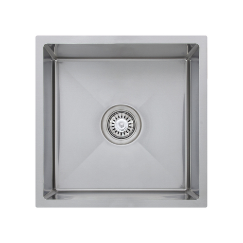 440X440mm Handmade Laundry Kitchen Sink Top/Under Mount Stainless Steel