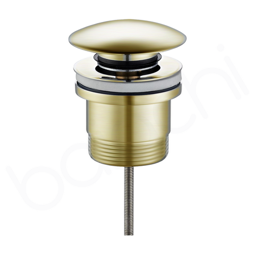 Dome Pop Up Waste Universal 40mm Brushed Gold