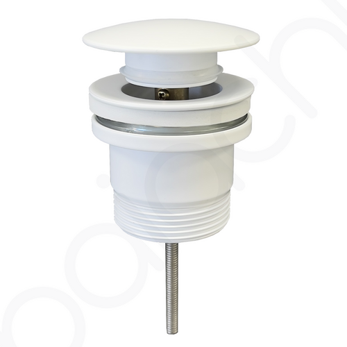 Dome Pop Up Waste Universal 40mm Matte White