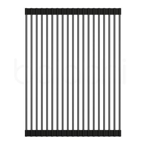 Baiachi Kitchen Sink Roller Mat Gun Metal