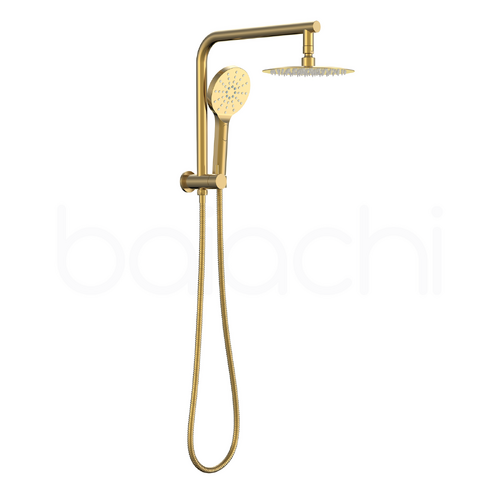 Moreton Round Multi Function Shower Brushed Gold