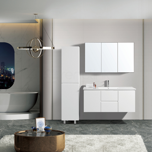 Ivana 1200mm PVC Water Proof Wall Hung Bathroom Vanity