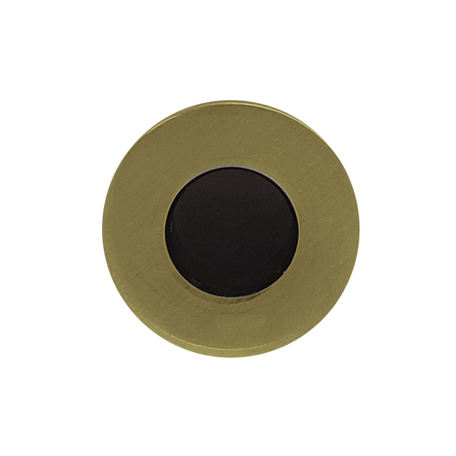 Brass Overflow Ring Brushed Gold