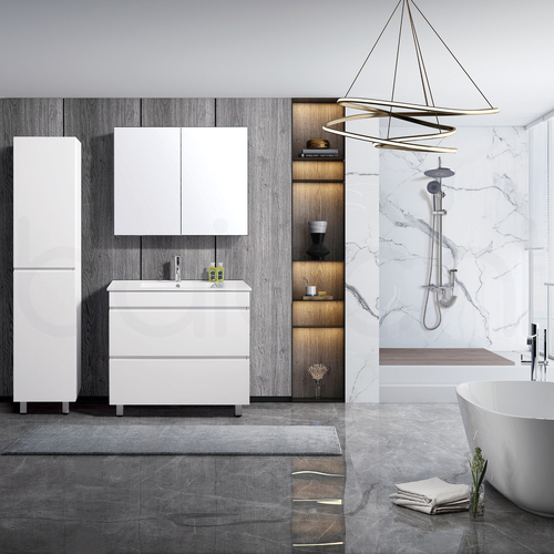 Vellena 900mm PVC Water Proof Bathroom Vanity Cabinet